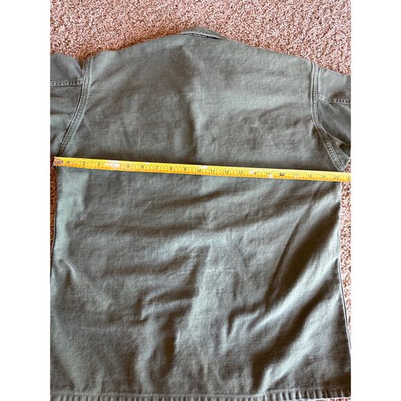 Vintage U.S. Army OG-107 Fatigue Korean War Era Stamped K-6413 M Olive Green - Picture 6 of 8